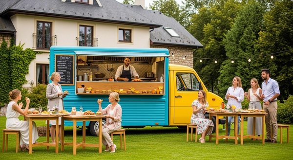 Food truck à domicile : la tendance gourmande qui révolutionne vos événements